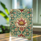 Folk Floral Pattern, Mughal Inspired 02 - 5.25" x 7" Acrylic Block