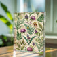 Folk Floral Pattern, Scottish Inspired 02 - 5.25" x 7" Acrylic Block