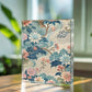 Folk Floral Pattern, Japanese Inspired 05 - 5.25" x 7" Acrylic Block