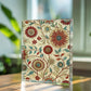 Folk Floral Pattern, Uzbek Inspired 01 - 5.25" x 7" Acrylic Block