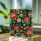 Folk Floral Pattern, Hungarian Inspired 07 - 5.25" x 7" Acrylic Block