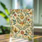 Folk Floral Pattern, Greek Inspired 01 - 5.25" x 7" Acrylic Block