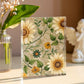 Folk Floral Pattern, Appalachian Inspired 01 - 5.25" x 7" Acrylic Block