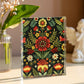 Folk Floral Pattern, Serbian Inspired 01 - 5.25" x 7" Acrylic Block