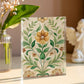 Folk Floral Pattern, Armenian Inspired 01 - 5.25" x 7" Acrylic Block