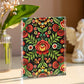 Folk Floral Pattern, Hungarian Inspired 03 - 5.25" x 7" Acrylic Block