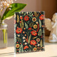 Folk Floral Pattern, Balkan Inspired 02 - 5.25" x 7" Acrylic Block