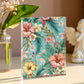 Folk Floral Pattern, Balinese Inspired 02 - 5.25" x 7" Acrylic Block