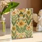 Folk Floral Pattern, Kenyan Inspired 02 - 5.25" x 7" Acrylic Block