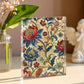 Folk Floral Pattern, Mongolian Inspired 02 - 5.25" x 7" Acrylic Block