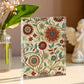 Folk Floral Pattern, Uzbek Inspired 01 - 5.25" x 7" Acrylic Block
