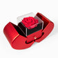 Forever Love Necklace With Red Heart Rose Gift Box