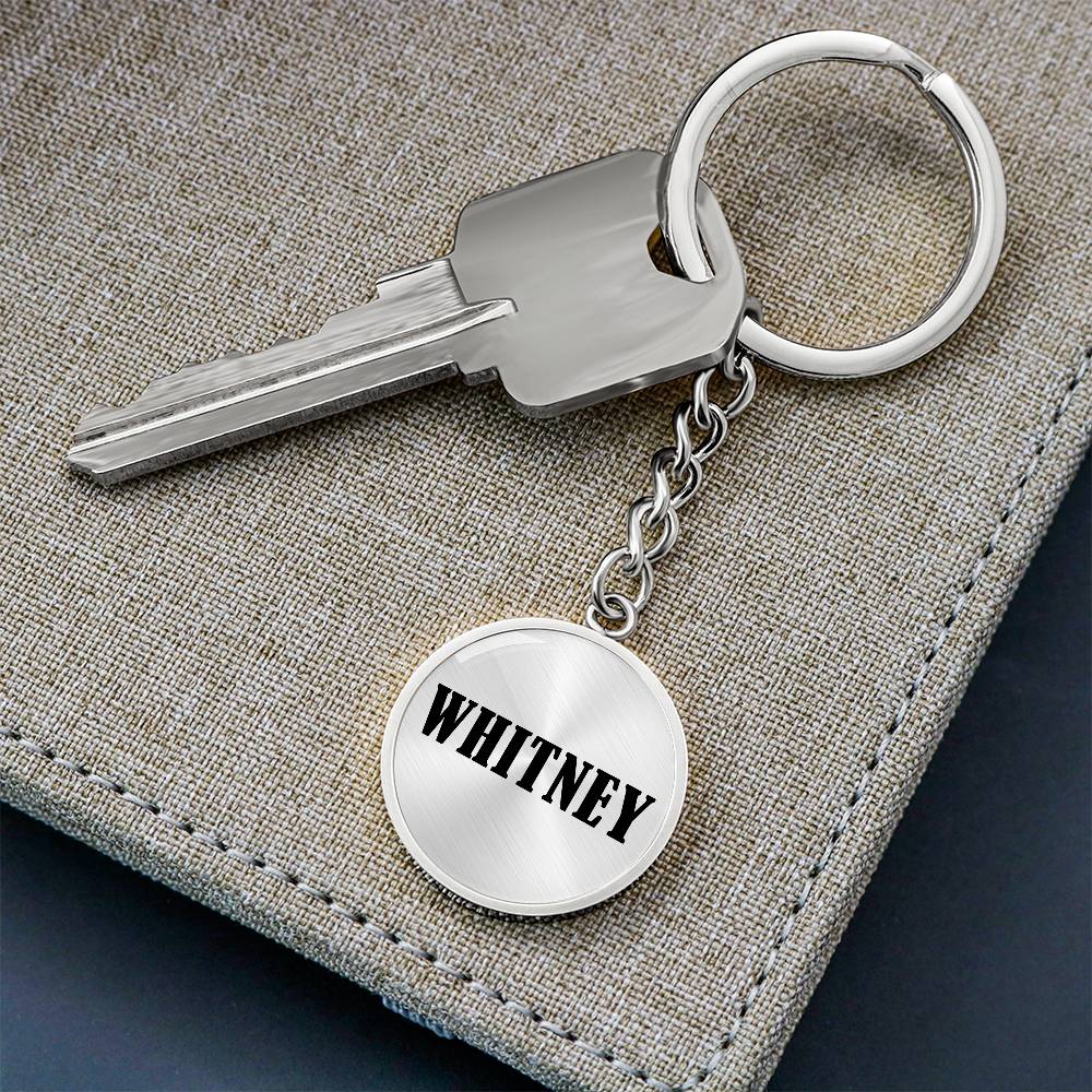Whitney v01 - Luxury Keychain