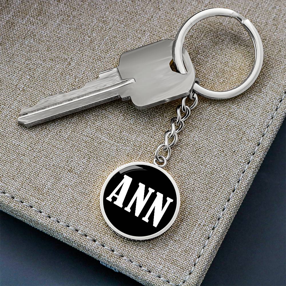 Ann v01w - Luxury Keychain