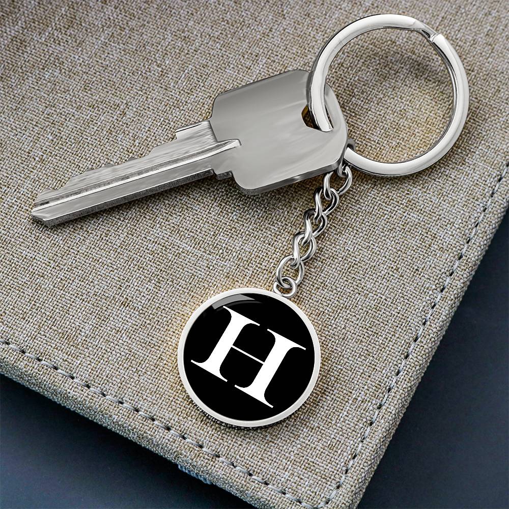 Initial H v3a - Luxury Keychain