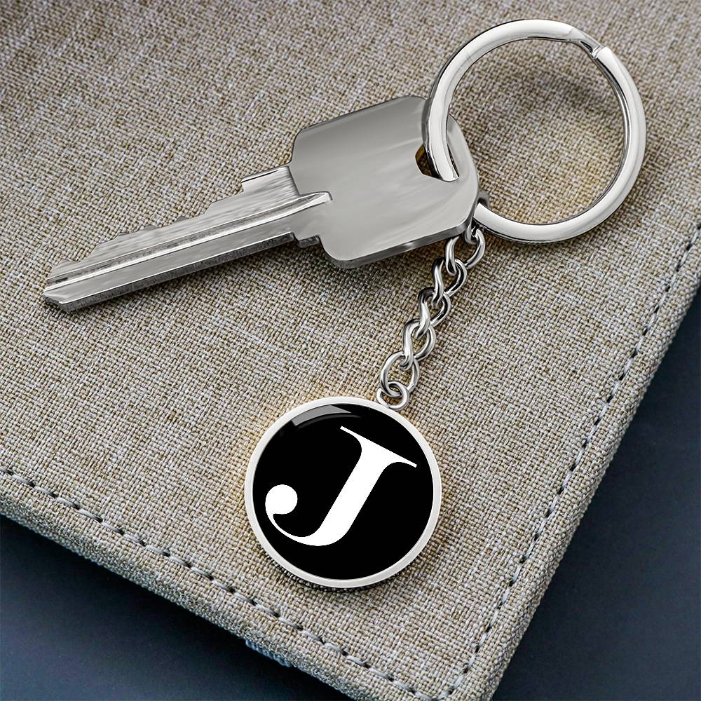 Initial J v3a - Luxury Keychain