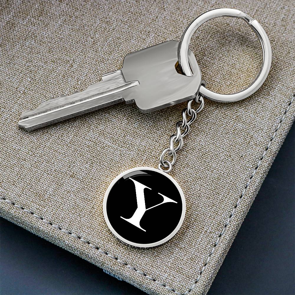 Initial Y v3a - Luxury Keychain