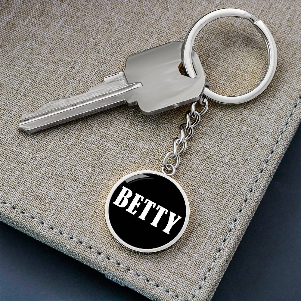 Betty v01w - Luxury Keychain