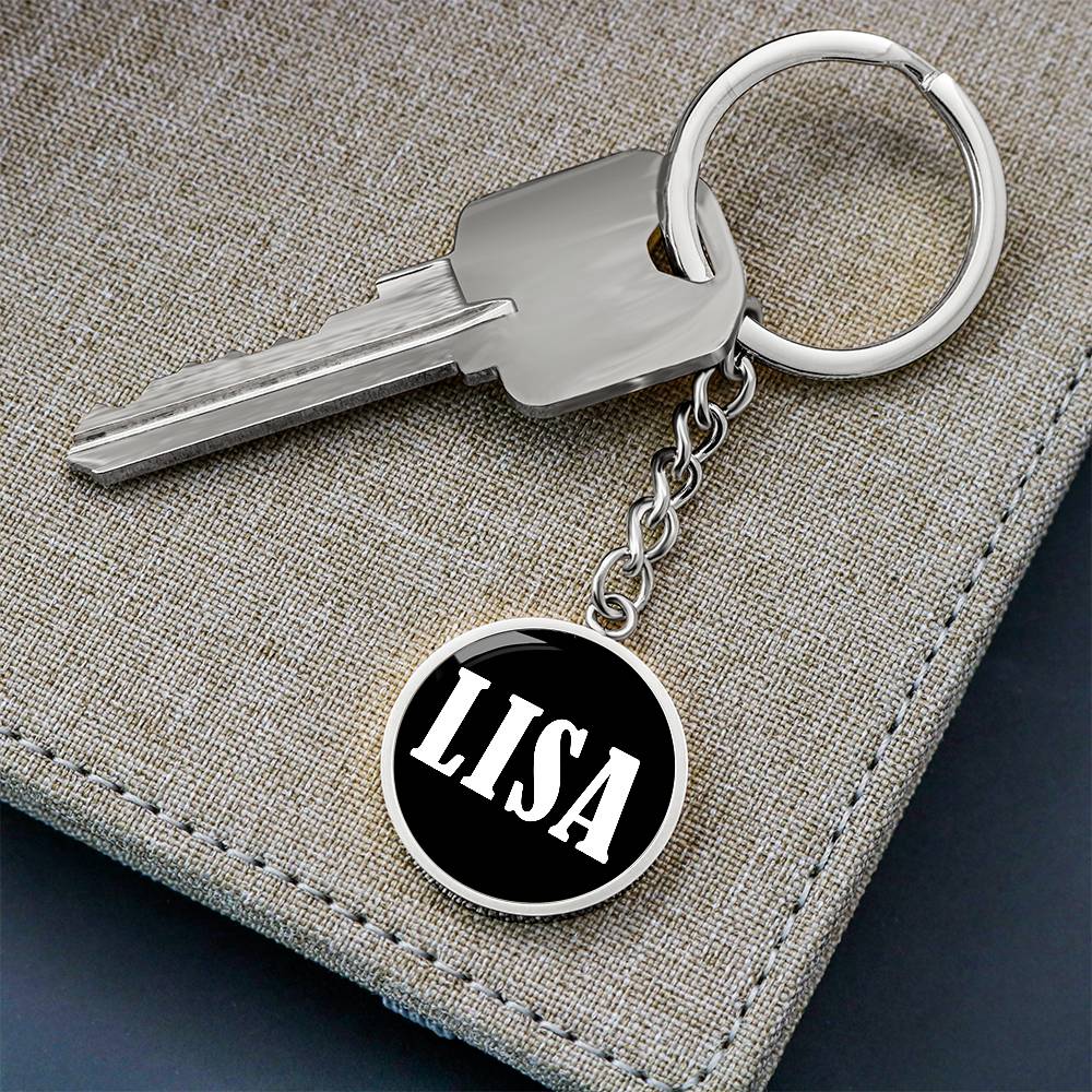 Lisa v01w - Luxury Keychain