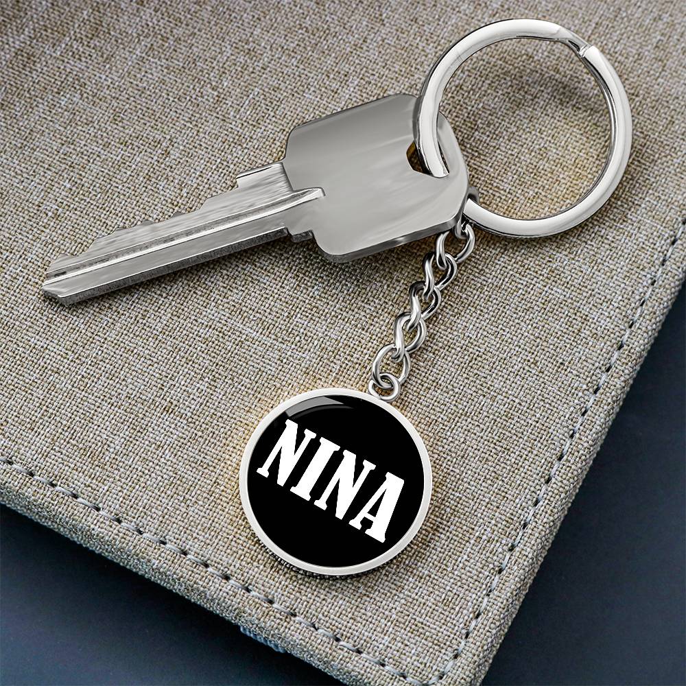 Nina v01w - Luxury Keychain