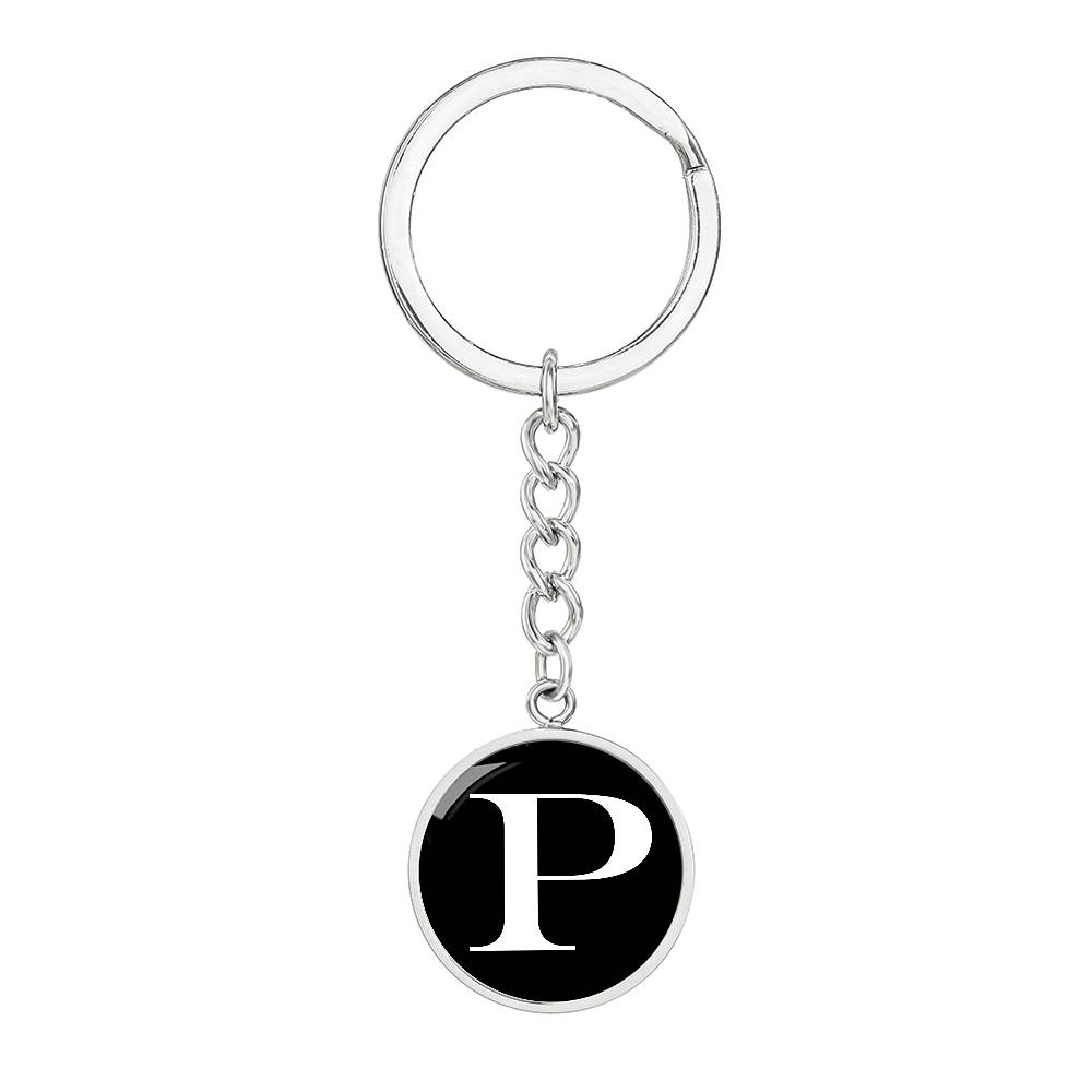 Initial P v3a - Luxury Keychain