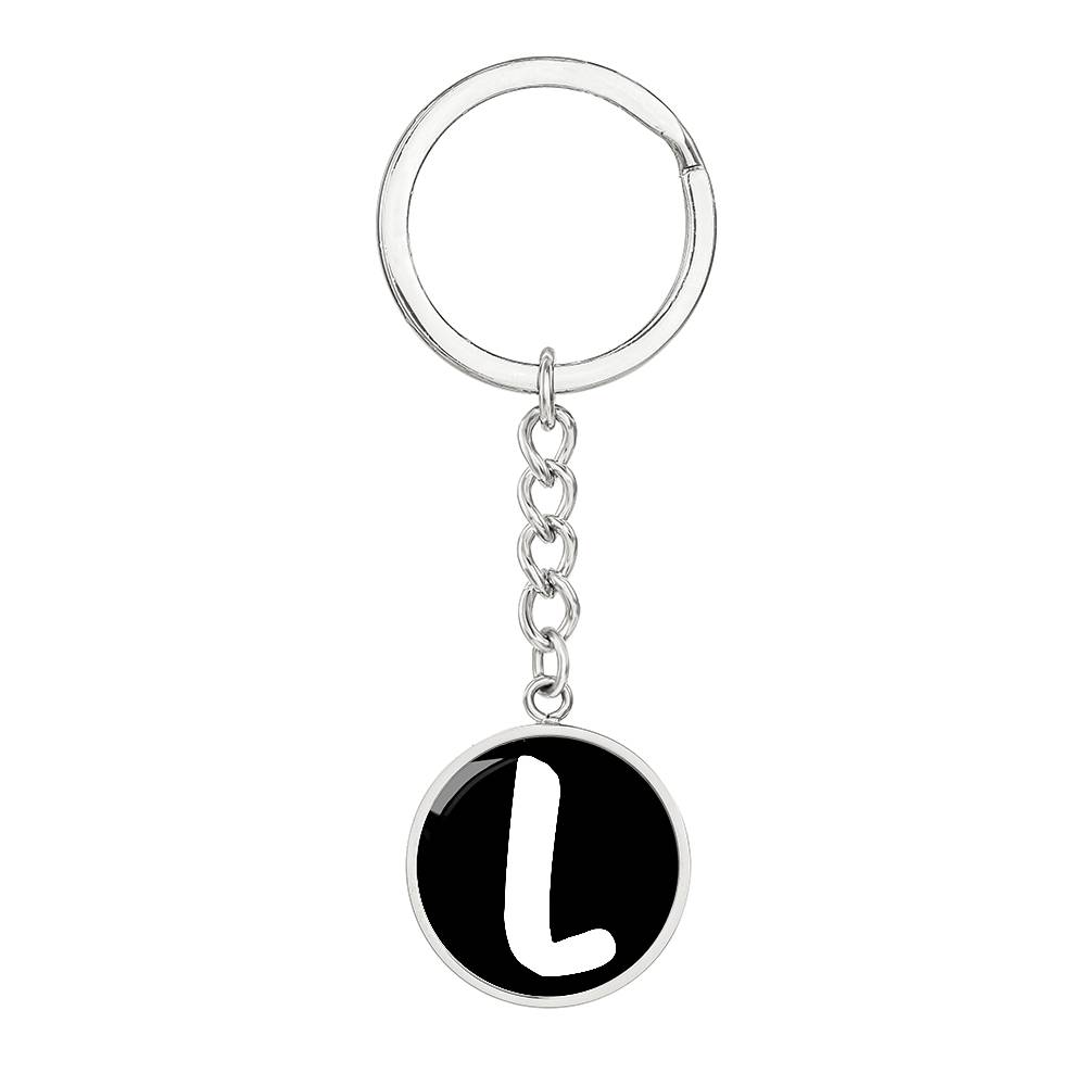 Initial L v3b - Luxury Keychain