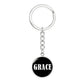 Grace v01w - Luxury Keychain