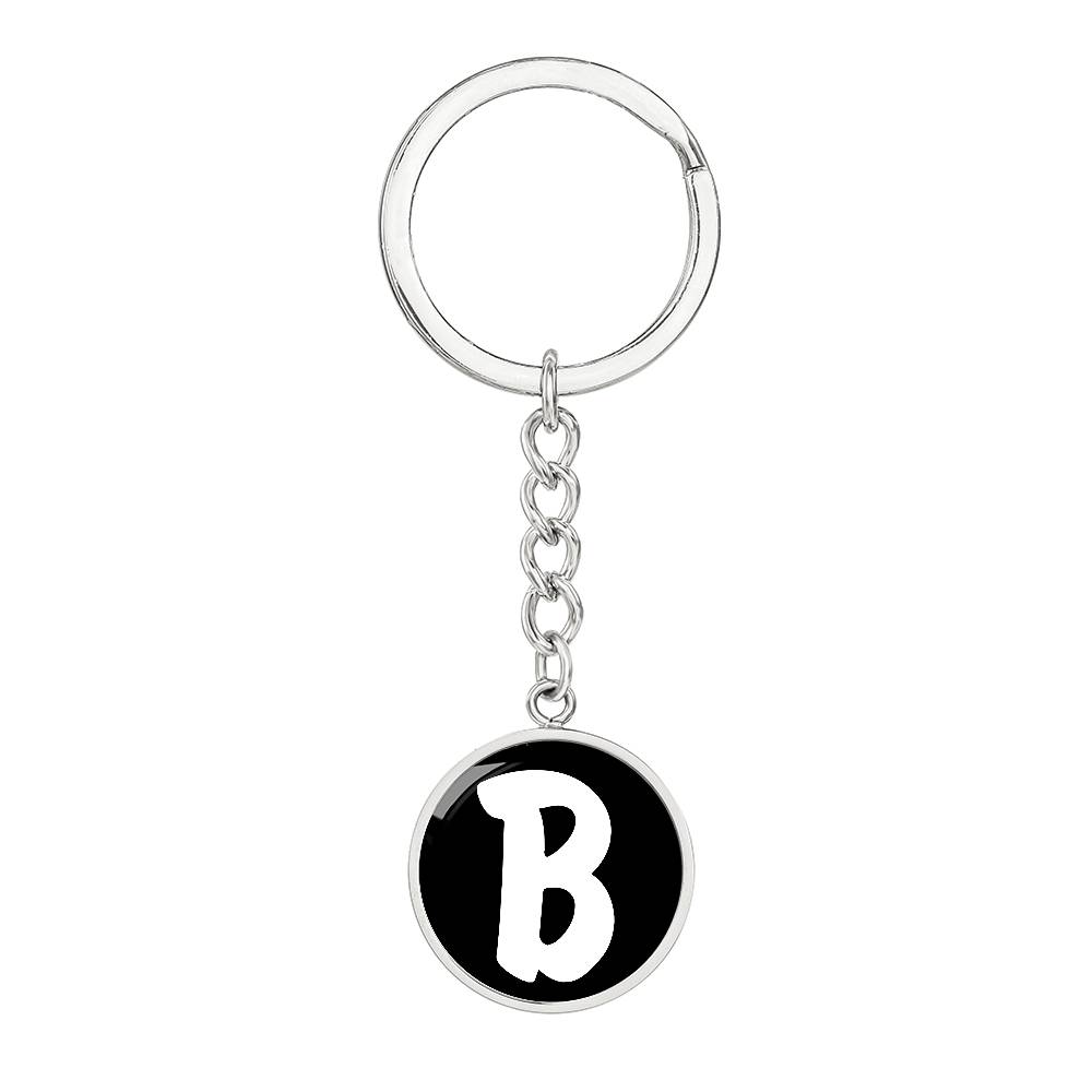Initial B v3b - Luxury Keychain