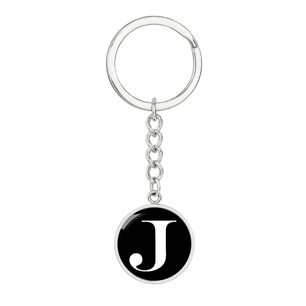 Initial J v3a - Luxury Keychain