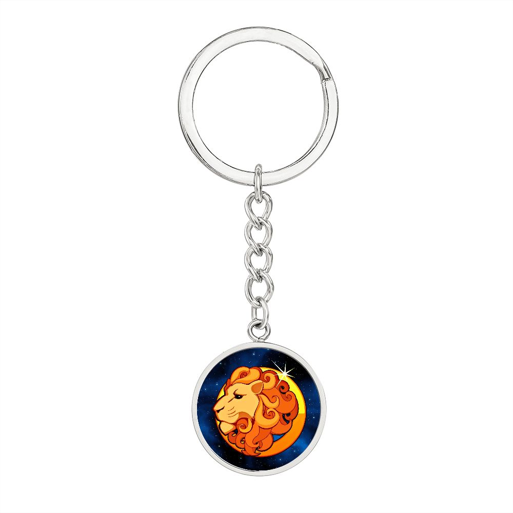 Zodiac Sign Leo - Luxury Keychain