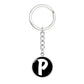 Initial P v3b - Luxury Keychain