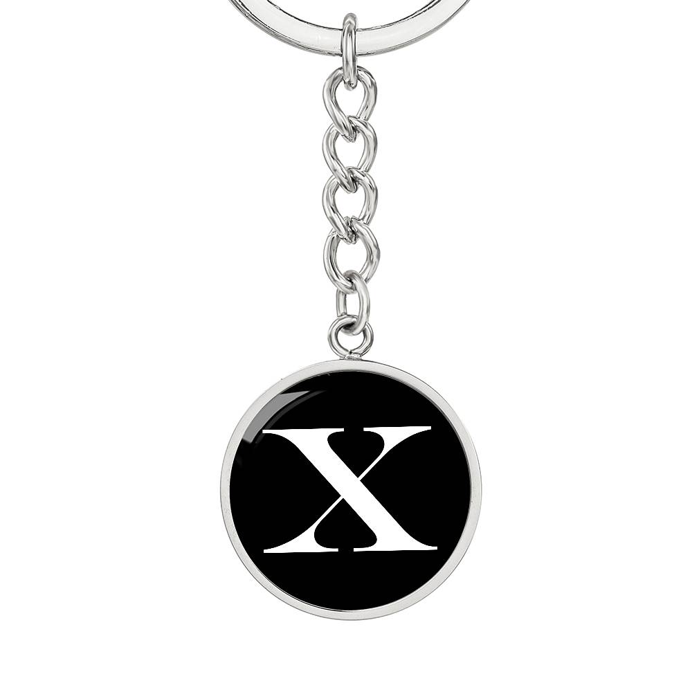 Initial X v3a - Luxury Keychain