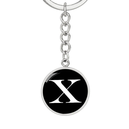 Initial X v3a - Luxury Keychain