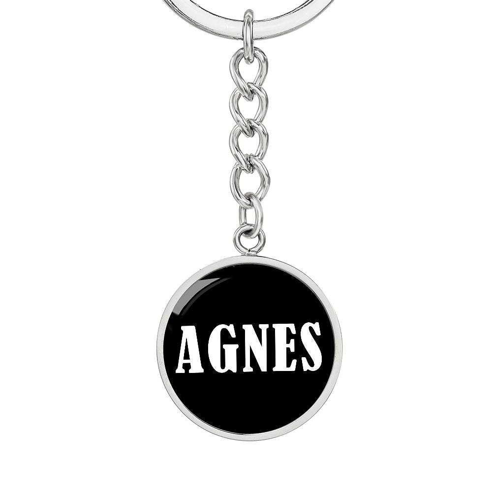 Agnes v01w - Luxury Keychain