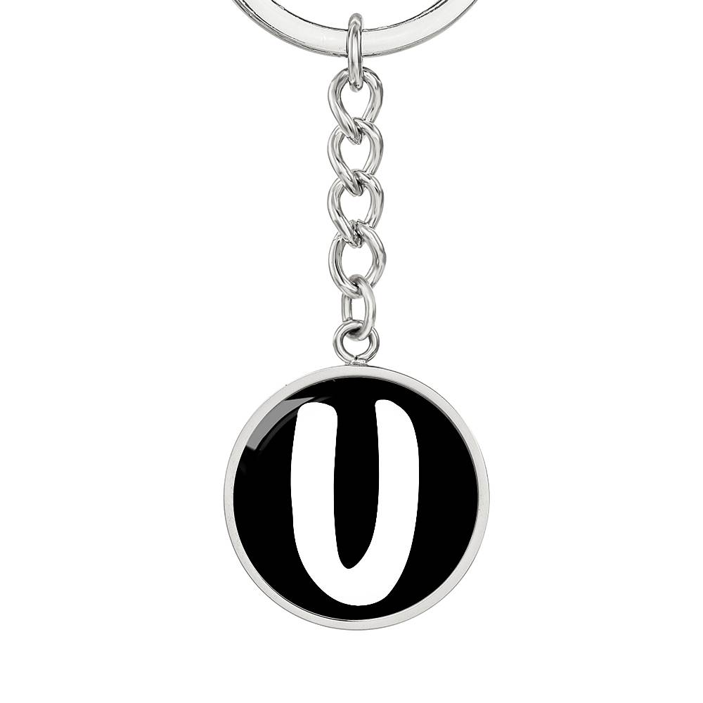 Initial U v3b - Luxury Keychain