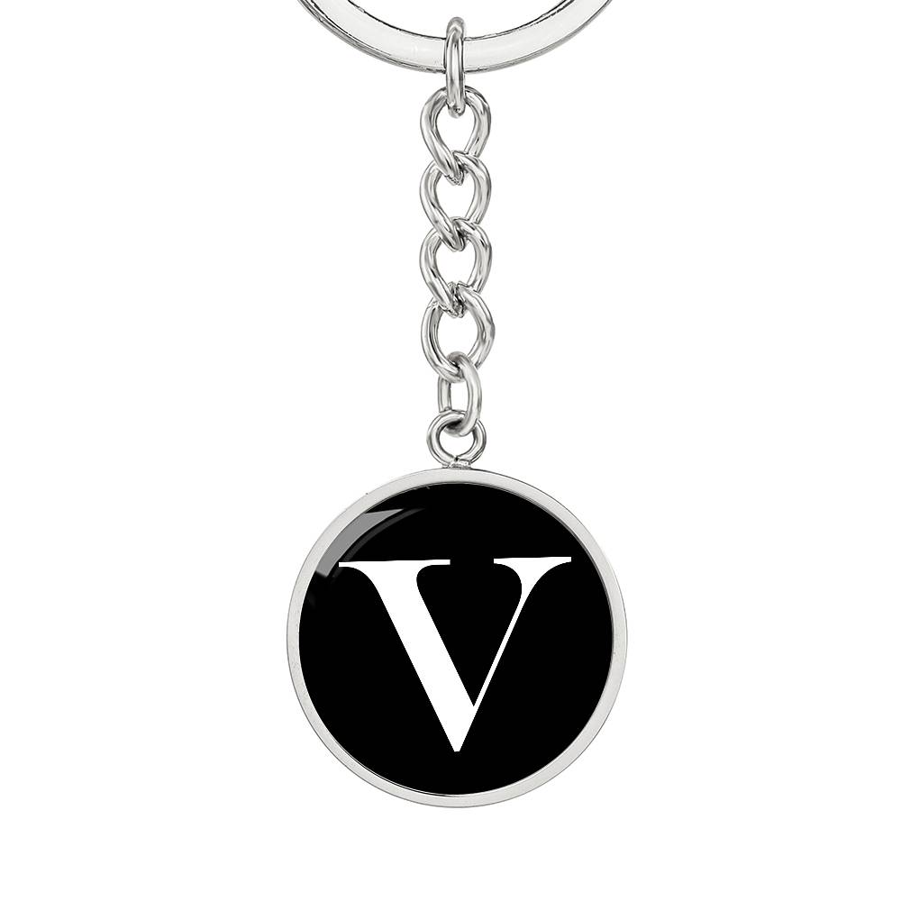 Initial V v3a - Luxury Keychain