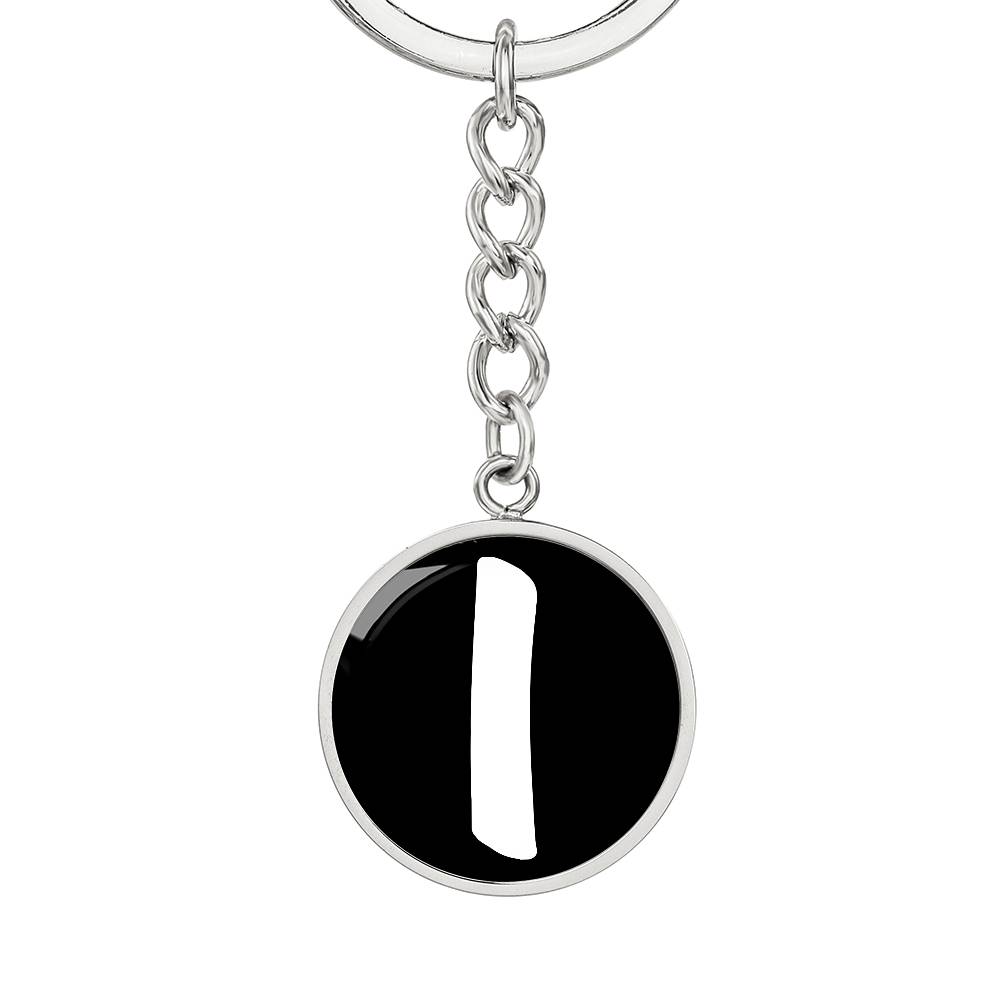 Initial I v3b - Luxury Keychain