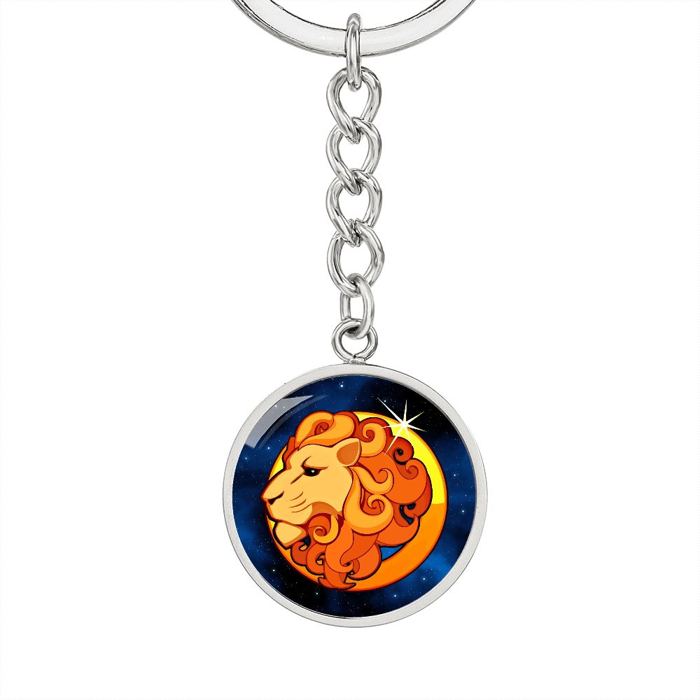 Zodiac Sign Leo - Luxury Keychain