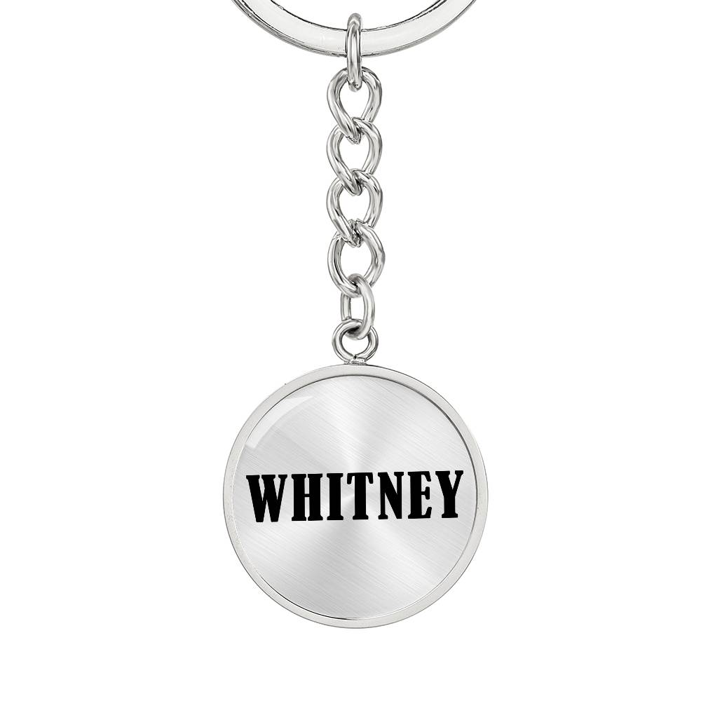 Whitney v01 - Luxury Keychain