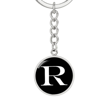 Initial R v3a - Luxury Keychain