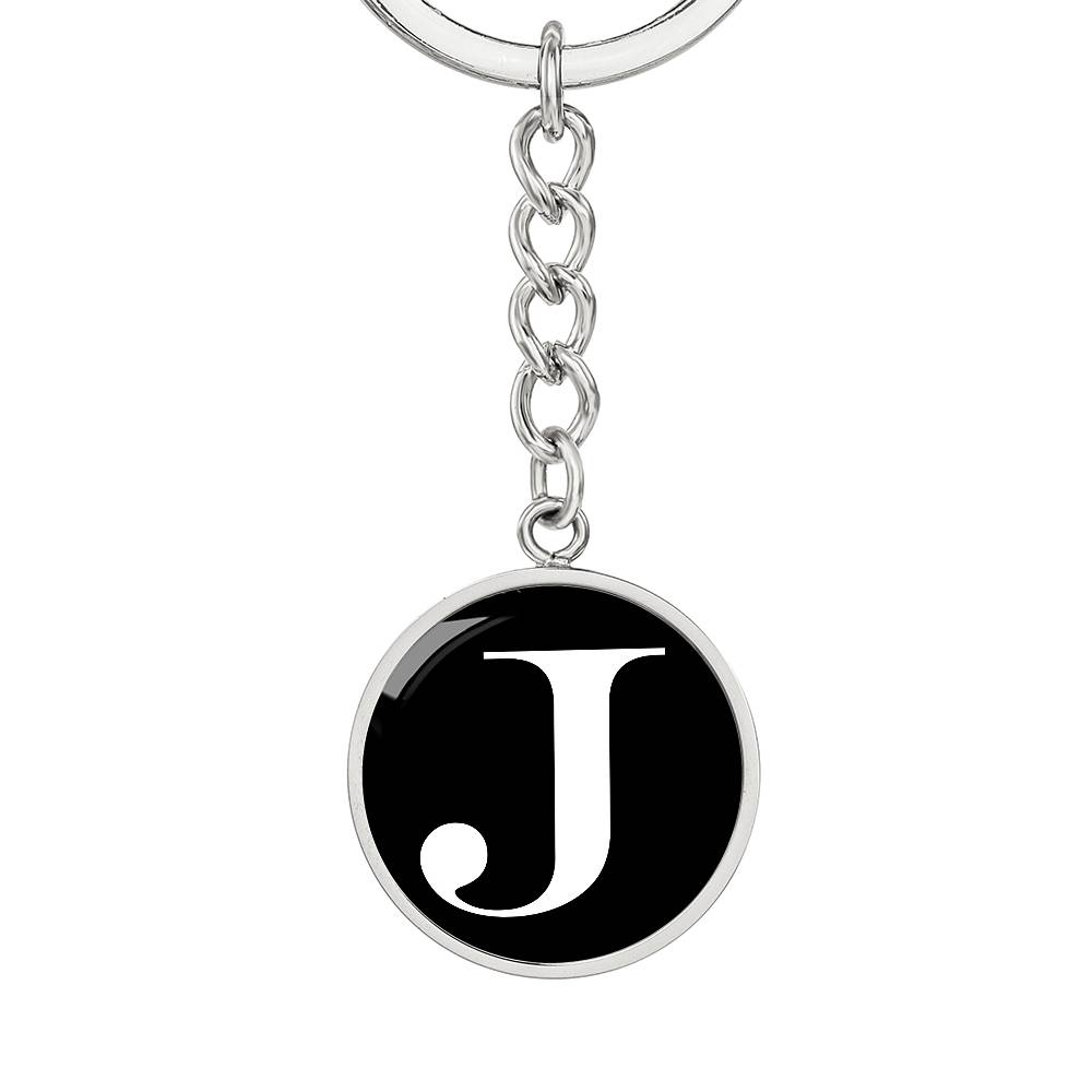 Initial J v3a - Luxury Keychain