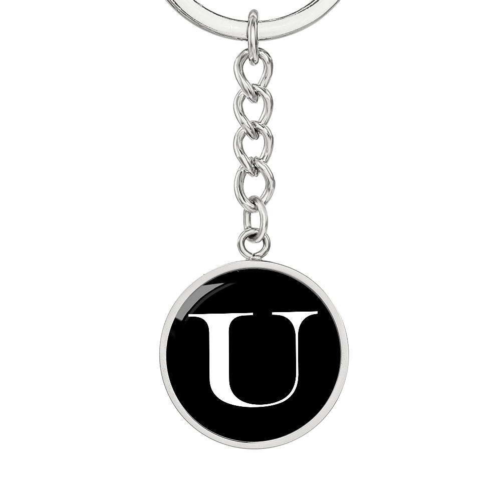 Initial U v3a - Luxury Keychain