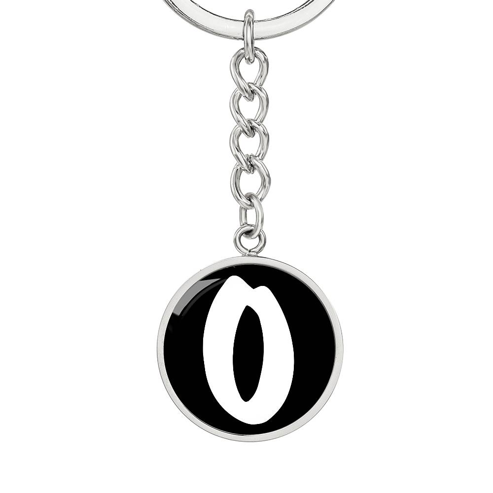 Initial O v3b - Luxury Keychain