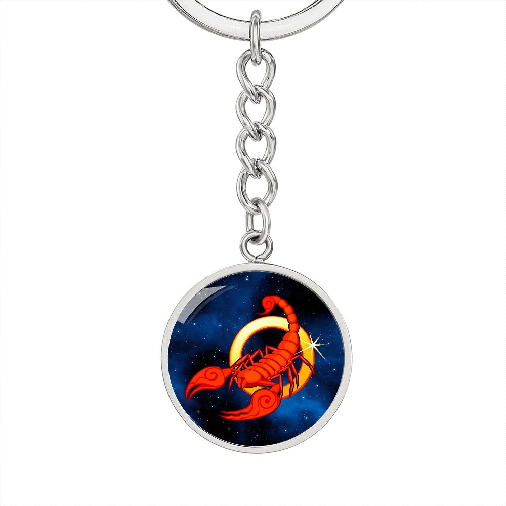Zodiac Sign Scorpio - Luxury Keychain
