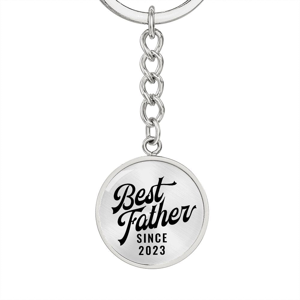 Best Father Since 2023 - Luxury Keychain
