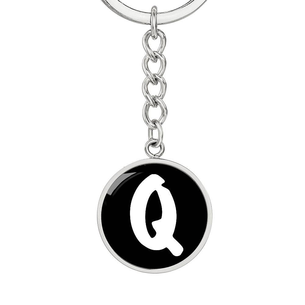 Initial Q v3b - Luxury Keychain