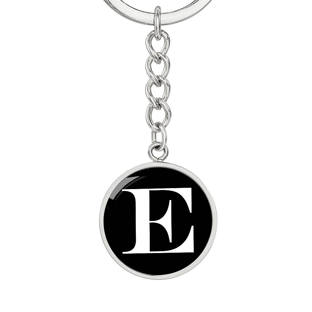 Initial E v3a - Luxury Keychain