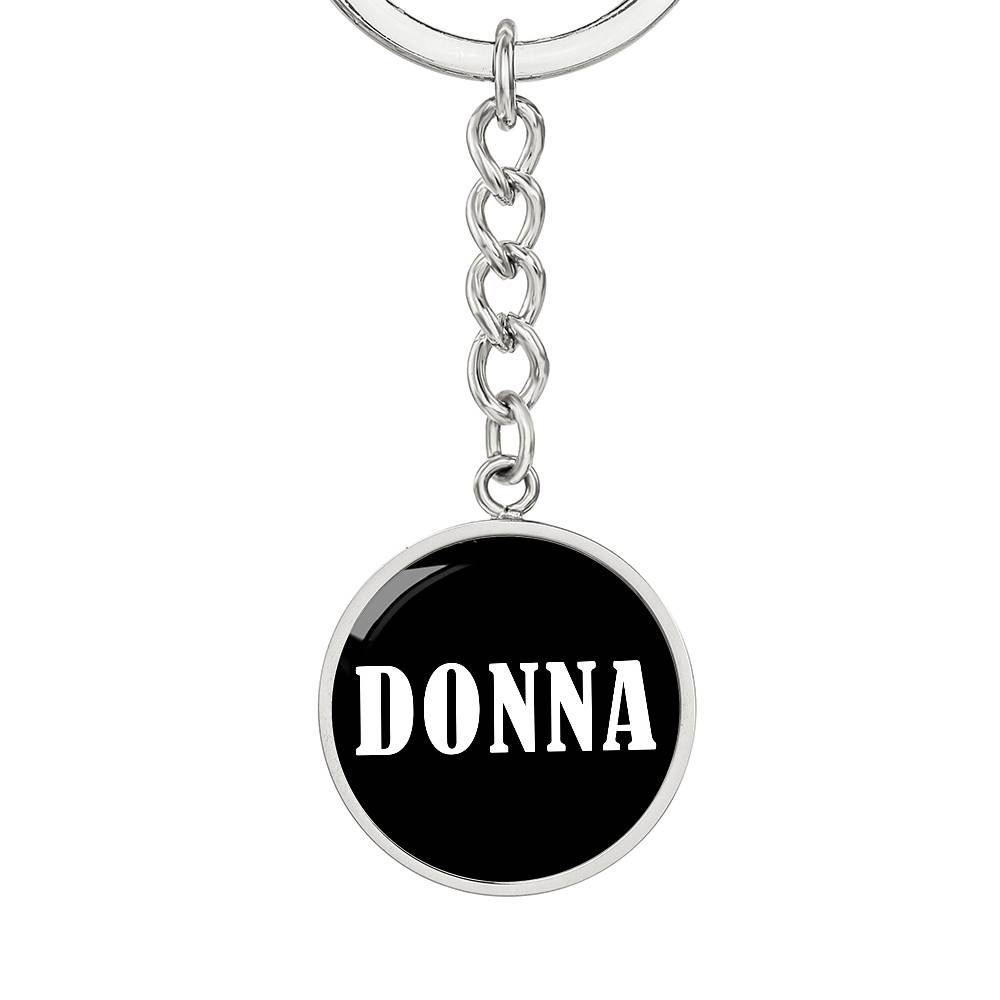 Donna v01w - Luxury Keychain