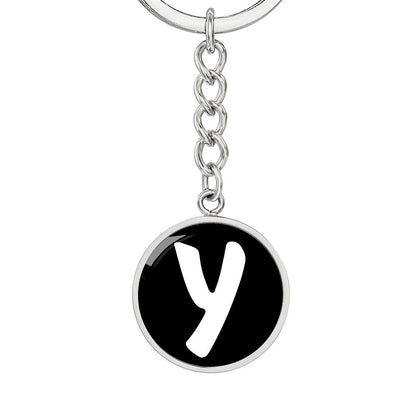 Initial Y v3b - Luxury Keychain