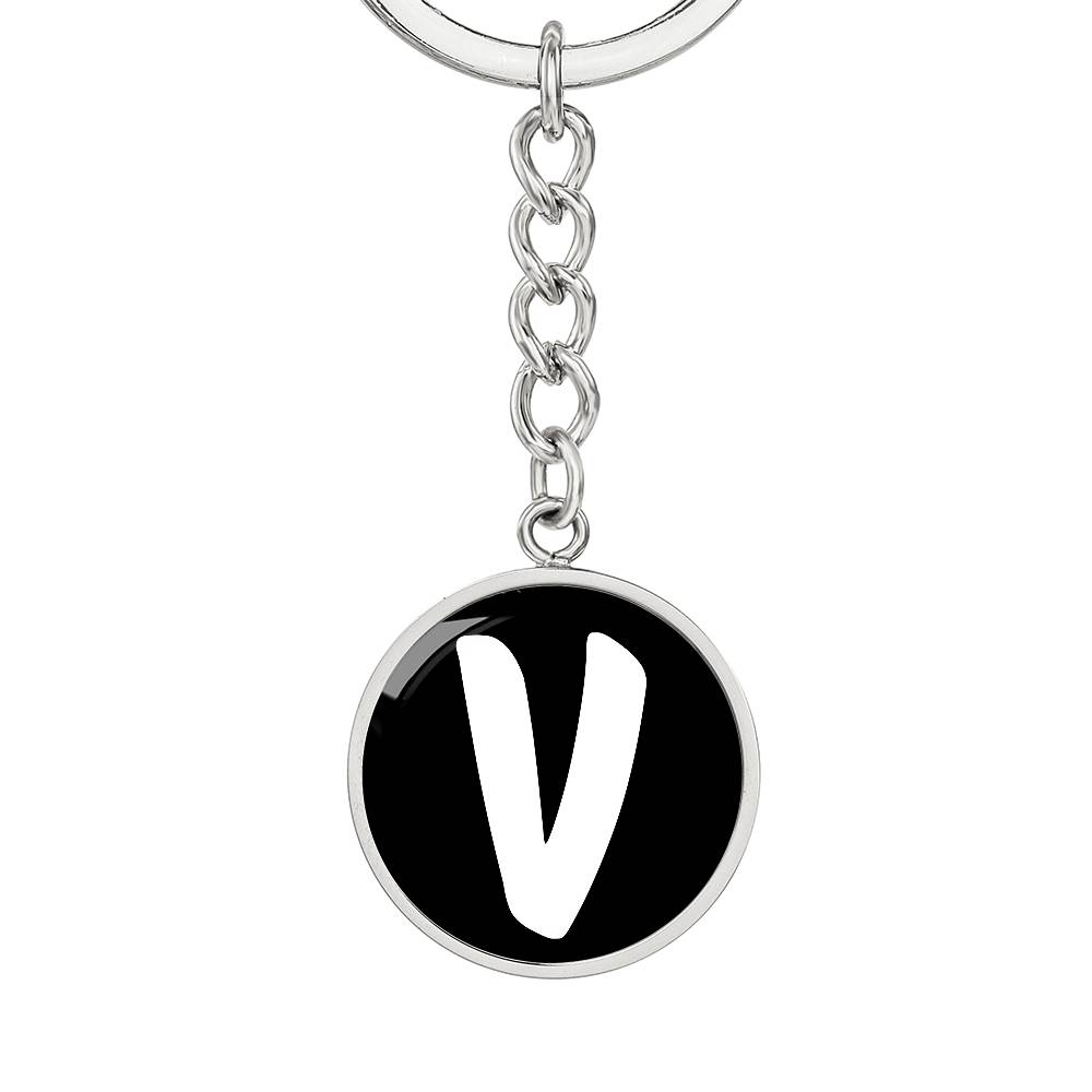 Initial V v3b - Luxury Keychain